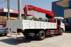 Shenbai 5Ton 6Ton 7Ton 8Ton Hydraulic Telescopic Boom Crane Dongfeng Cargo Truck With Crane Pickup Truck