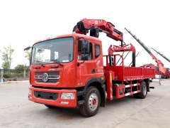 4x2 Dongfeng Truck Mounted Crane Shenbai 6Ton 8Ton 10Ton Hydraulic Knuckle Boom Crane Truck with Grapple