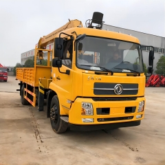 Dongfeng Tianjin RHD/LHD 4X2 6Ton 7Ton 8Ton Truck with Crane Truck Mounted Crane for Sale