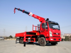 Best Price Truck Mounted Crane 8 Ton Hydraulic Telescopic Boom Crane for Sale
