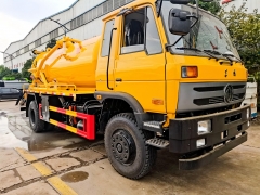 Dongfeng 4x2 12-14CBM Sewage Suction Truck Suction Sewage Truck Clean Water Tank