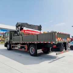 Shenbai 5Ton Hydraulic Folding Boom Crane Dongfeng 4x2 Emergency Rescue Truck Crane