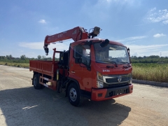 Shenbai Heavy Duty Truck Mounted Mobile Lifitng Boom 7 T Crane Dongfeng 4X2 Telescopic Arm Lorry Truck