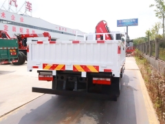 Shenbai Dongfeng 4X2 1.8 Ton Hydraulic Knuckle Folding Boom Mini Mobile Straight Boom Loader Transport Mounted Crane
