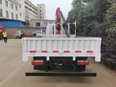 Shenbai Dongfeng 4X2 1.8 Ton Hydraulic Knuckle Folding Boom Mini Mobile Straight Boom Loader Transport Mounted Crane