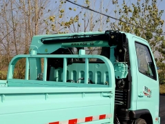 Shenbai Foton 4X2 2 Ton Hydraulic Telescopic Boom Light Duty Mobile Stiff Boom Loader Transport Mounted Crane