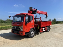 Shenbai Heavy Duty Truck Mounted Lifitng Boom 6.3 T Crane Equipment Dongfeng 4X2 Telescopic Arm Light Truck
