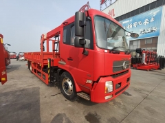 Dongfeng 4X2 10 Ton Telescopic Boom Crane Lifting Truck Mounted Crane Mobile Transport Heavy Duty