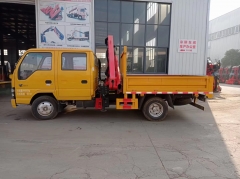 Best Quality 1SUZU 4x2 Small Pickup Truck Palfinger 3Ton Knuckle Folding Arm Crane