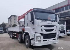 1SUZU 8x4 430HP 8 Ton Lifting Capacity Lorry Truck Telescopic Boom Crane