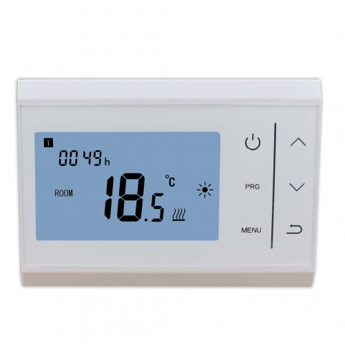 Smart Indoor Programmable Heating Room Thermostat White Backlight