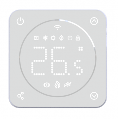 Smart LED Display Thermostat for Floor Heating or Boiler Controls 230VAC