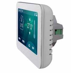 Smart Color Touch Capacitive Thermostat for Central Air Condioner