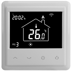 Touch Button Underfloor Heating Room Thermostat Programmable