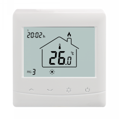 Square Programmable Digital Underfloor Heating Controls Thermostat