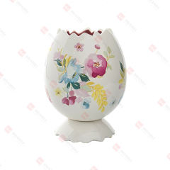 DOLOMITE FLORA EGG VASES