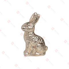 RESIN MINI CHOCOLATE
GOLD FOIL BUNNY TABLE DECO