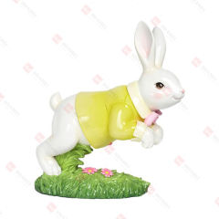 RESIN BUNNY HOPPING
