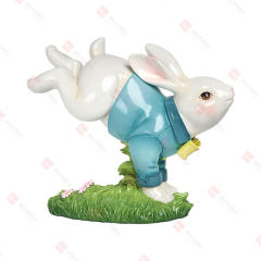 RESIN HOPPING BUNNY