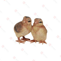 RESIN CHICKS TABLE DECO