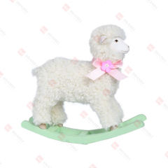 RESIN ROCKING SHEEP
TABLE DECO