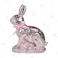 RESIN CHOCOLATE FOIL
RABBIT W/ RIBBON