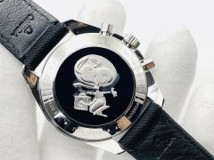Omega Watch 5A Quality Manual Chain Timing Movement Stainless Steel 42mm Noob Factory Speedmaster Snoopy Watch