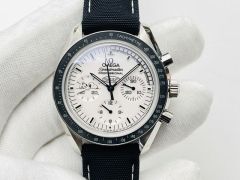 Omega Watch 5A Quality Manual Chain Timing Movement Stainless Steel 42mm Noob Factory Speedmaster Snoopy Watch