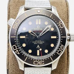 Omega Watch 5A Quality 8806 Clone Movement Titanium 43mm No Time To Die Noob Factory Seamaster Watch
