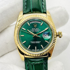 Rolex Watch 5A Quality ETA 2836 Movement 904L Steel 36mm Noob Factory Day Date Watch