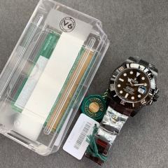 Replica Rolex 5A Quality ETA 2836 Movement 904L Steel 1:1 40mm Blaken Noob Factory Submariner Watch