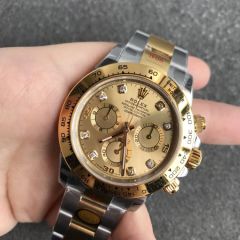 Replica Rolex Watch 5A Quality 7750 Timing Movement 904L Steel 1:1 40mm Noob Factory Daytona Watch