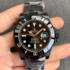 Replica Rolex 5A Quality ETA 2836 Movement 904L Steel 1:1 40mm Blaken Noob Factory Submariner Watch