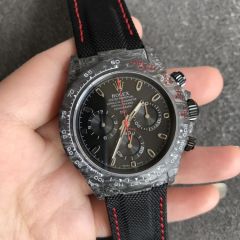 Replica Rolex 5A Quality 7750 Timing Function Movement Carbon Case 1:1 40mm Noob Factory Daytona Watch