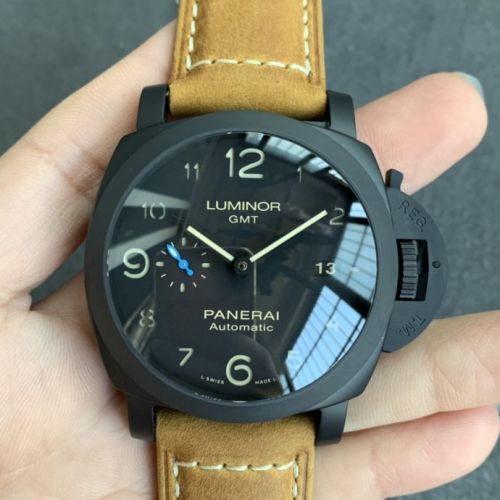 Replica Panerai Watch 5A Quality P9011 Movement Ceramic Case 44mm Noob Factory Luminor Watch VSF PAM1441