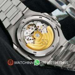Replica Patek Philippe PP Watch Best Quality 324 Full Function Movement Green Dial 40mm Nautilus Watch