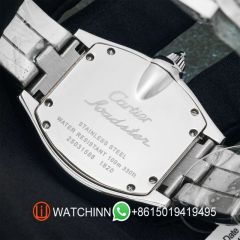 Replica Cartier Watch 3A Quality Swiss Quartz Movement 316L Steel 33mm Tank Watch