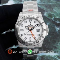 Replica Rolex Watch 5A Quality 3187 Clone Movement 904L Steel 1:1 42mm Noob Factory Explorer Watch
