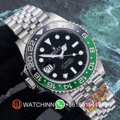 Replica Rolex Watch 5A Quality 3285 Movement Sprite 904L Steel 40mm Clean Factory 126720VTNR Gmt Master Watch