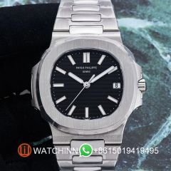 Replica Patek Philippe PP Watch Best Quality 324 Full Function Movement Green Dial 40mm Nautilus Watch
