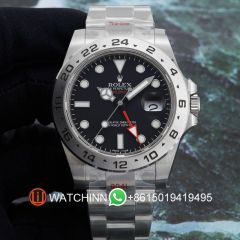 Replica Rolex Watch 5A Quality 3187 Clone Movement 904L Steel 1:1 42mm Noob Factory Explorer Watch