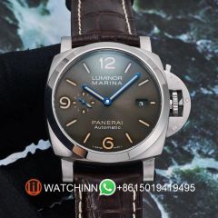 Replica Panerai Watch 5A Quality P9010 Movement Steel Case 44mm Noob Factory Luminor Watch PAM1116