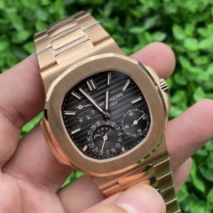 Replica Patek Philippe PP 5A Quality Cal.240 Clone Movement With Power Show 5712 40mm Nautilus Watch
