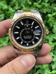 Replica Rolex Watch 5A Quality 9001 Clone Movement 904L Steel 1:1 42mm 336933 Noob Factory Sky Dweller Watch