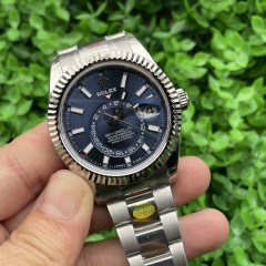 Replica Rolex Watch 5A Quality 9001 Clone Movement 904L Steel 1:1 42mm Noob Factory Sky Dweller Watch