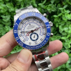 Replica Rolex Watch 5A Quality 7750 Timing Movement 904L Steel 43mm KF Factory 116680 Yacht Master Watch