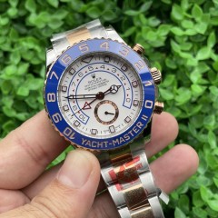 Replica Rolex Watch 5A Quality 7750 Timing Movement 904L Steel 43mm KF Factory 116681 Yacht Master Watch