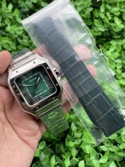 Replica Cartier Watch 5A Quality Miyota Movement 1:1 Stainless Steel 40mm Santos Watch