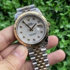 Replica Rolex Watch Seagull 2813 Movement 5A Quality BP Factory Two Tone 41mm Datejust Watch