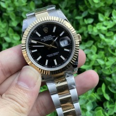 Replica Rolex Watch Seagull 2813 Movement 5A Quality BP Factory Two Tone41mm Datejust Watch